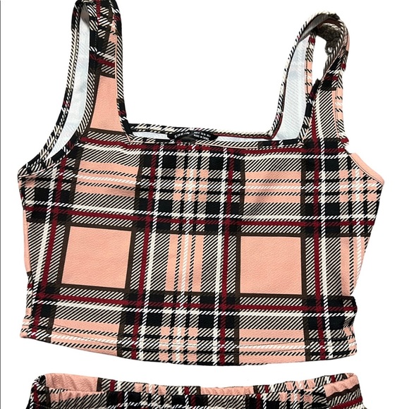 Plaid Co-Ord Skirt set - Picture 2 of 4